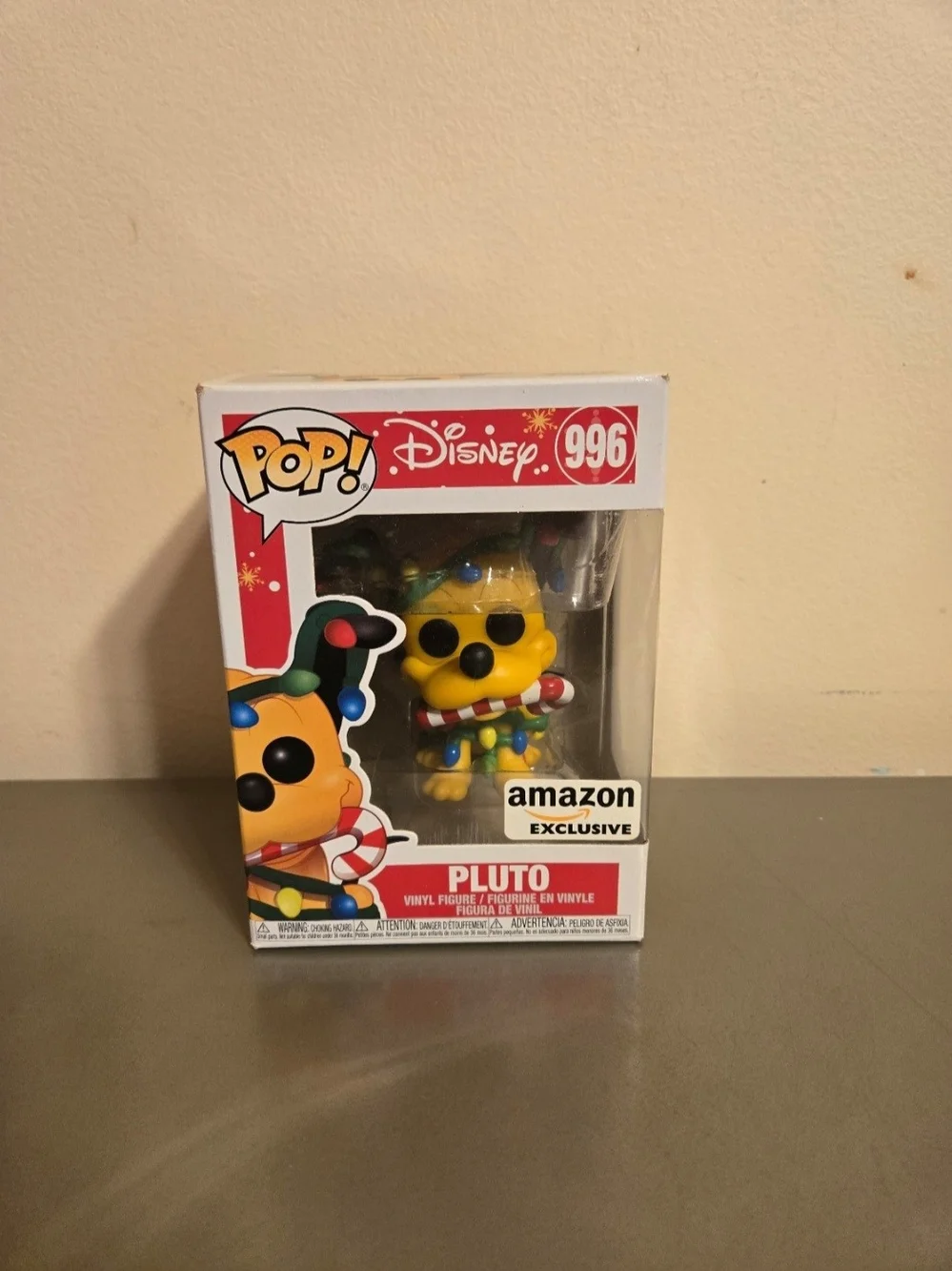 Funko Pop! Disney Holiday Pluto #996 Vinyl Figure